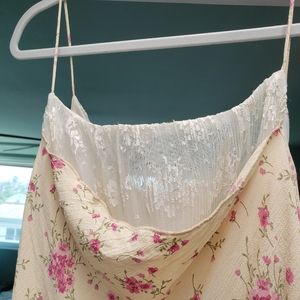 Hugo Buscati/ Victoria's Secret Floral dress